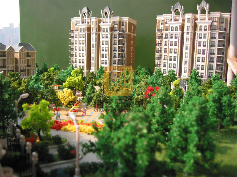 房地產(chǎn)銷售模型建筑沙盤模型制作要點有幾項？
